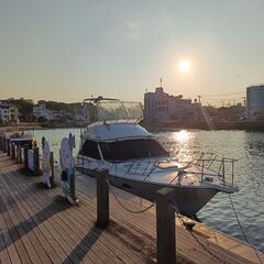 海の釣り堀で☆