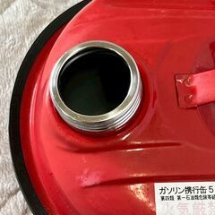 ガソリン缶 SP-NCT5 5L ガソリン携行缶 携帯缶 防災 防災用品 アウトドア キャンプ 燃料タンク サンピース A0223の画像