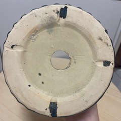 陶器鉢 植木鉢 オシャレ鉢 渋色の画像