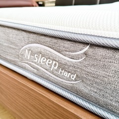 ニトリ セミダブルベッド N-Sleep Hard マットレス付きの画像
