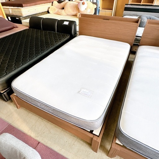 ニトリ セミダブルベッド N-Sleep Hard マットレス付き