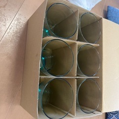 翠グラス　新品6個セットの画像