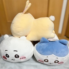 新品 ちいかわ もっちるねそべりBIGぬいぐるみ3種セットの画像