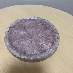 陶器鉢 植木鉢 オシャレ鉢 ピンク 薄紫の画像