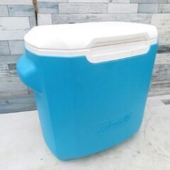 Coleman/コールマン　クーラーボックス/ホイールクーラー/28QT（スカイブルー）　49*33*41cm　容量:約26L　の画像