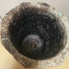 陶器鉢 植木鉢 オシャレ鉢 渋鉢の画像