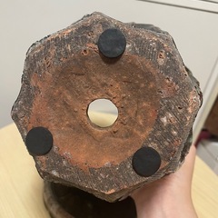 陶器鉢 植木鉢 オシャレ鉢 渋鉢の画像