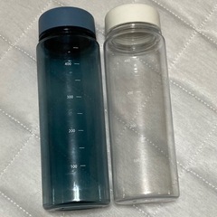 【無印良品】目盛り付きドリンクボトル500ml 2本セットの画像
