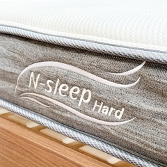 ニトリ シングルベッド N-Sleep Hard マットレス付きの画像