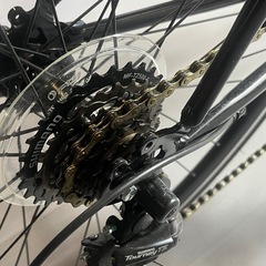 SHIMANO 21technology SPEED 700C ブラック 6速の画像