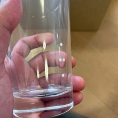 ドリンクメモリ付きグラスの画像
