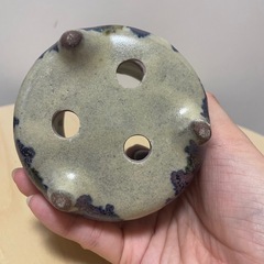 やちむん やちむん鉢 植木鉢 ブルー の画像