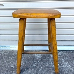 スツール チェア アンティーク レトロの画像