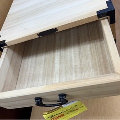 ☆ドリーム荒牧店☆☆ジモティー割引有☆ 3段ひきだしミニたんすの画像