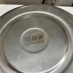 I2508-640 18-8ステンレススチール やかん 容量3L IH対応 中古の画像