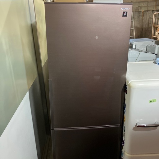 O2508-633 シャープ ノンフロン冷凍冷蔵庫 SJ-PD31E-T 2019年製 動作確認済み キズ汚れ有り