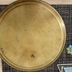 松屋 真鍮お盆  SCOPEの画像