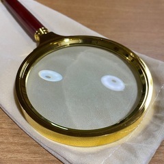 ちょっと高級な拡大鏡の画像