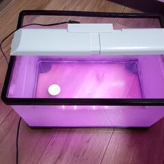 爬虫類、鑑賞魚用のLEDライト、コンセント付きの画像