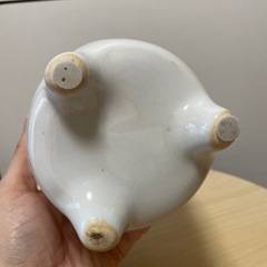 陶器鉢 植木鉢 オシャレ鉢 鉢カバー ハイドロ 薄オレンジの画像