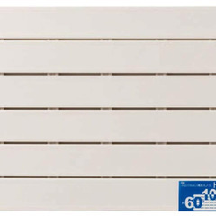 【未使用品】【引き取り限定】オーエ すのこ アイボリー 約縦60×横100×高さ3cm 風呂 ヘルシースノコ ロング 抗菌 防カビ 裏面滑り止め付き 日本製の画像