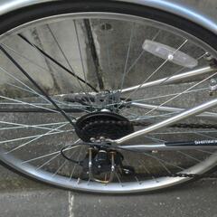 綺麗 700c 折り畳みクロスバイク自転車の画像