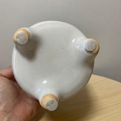 陶器鉢 植木鉢 オシャレ鉢 鉢カバー ハイドロ 水色の画像