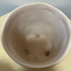 陶器鉢 植木鉢 オシャレ鉢 鉢カバー ハイドロ ピンクの画像