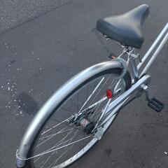 27インチ 🚲 中古 自転車 10,800円 🔁3段切替 🔑鍵 💡ライト付 新規防犯登録料コミ 914の画像