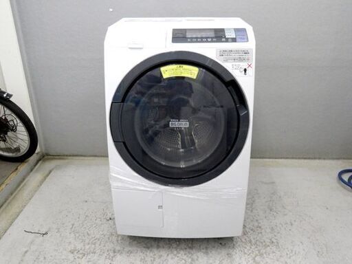 北海道 千歳市発 日立/HITACHI ドラム式洗濯乾燥機 BD-SG100BL/2018年製 洗濯10Kg/乾燥6Kg 左開きドラム洗濯機