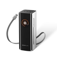 【お話し中】エコフロー EcoFlow RAPID Pro モバイルバッテリー 20000mAh 100W アプリ対応 【未使用品】 大容量 USB-Cケーブル内藏 液晶ディスプレイの画像