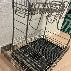 ニトリ　水切りラックの画像