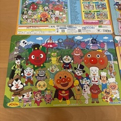アンパンマンパズル3点セットの画像