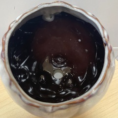 陶器鉢 植木鉢 オシャレ鉢 鉢カバー 水色 三脚の画像