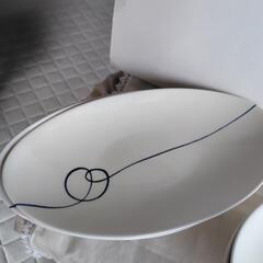sinzan 楕円形 皿 パスタ.オーバル. 4枚セットの画像