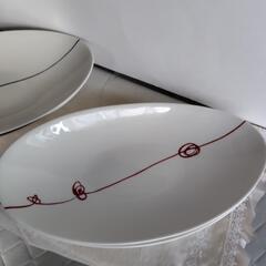 sinzan 楕円形 皿 パスタ.オーバル. 4枚セットの画像