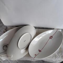 sinzan 楕円形 皿 パスタ.オーバル. 4枚セットの画像