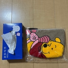 プーさん　さがら刺繍ポーチの画像
