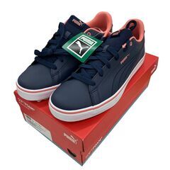 186000 新品未使用 PUMA プーマ PUMA V Court Vulc EB 389908 03  28.5 ネイビー メンズ [250425HM220051]の画像