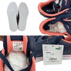 186000 新品未使用 PUMA プーマ PUMA V Court Vulc EB 389908 03  28.5 ネイビー メンズ [250425HM220051]の画像