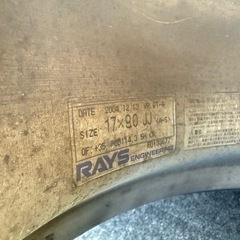 RAYS 17インチ　4本セット　の画像