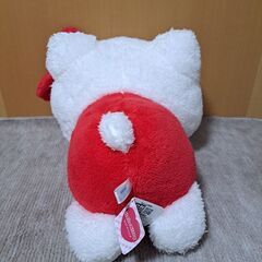 ハローキティ　寝そべりぬいぐるみの画像