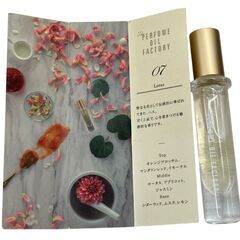186000 The Perfume Oil Factory Tokyo 東京パフュームオイル（株） オリジナルパフュームオイル [07] Lotus [25] Mandarin Red, Honey suckle 香油　ロールオン　8ml 2点まとめ売り [250327HM150332]の画像