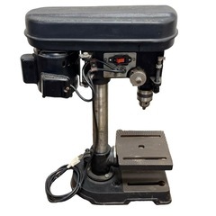 ◯動作品 新興製作所 卓上ボール盤 13mm ドリルプレス 穴あけ 電動工具 100V DRILL-PRESS SD-13 中古品■ジモティ姫路の画像