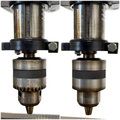 ◯動作品 新興製作所 卓上ボール盤 13mm ドリルプレス 穴あけ 電動工具 100V DRILL-PRESS SD-13 中古品■ジモティ姫路の画像