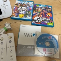 【動作確認済】Wii U 本体 スーパーマリオメーカーセット ソフト2本付きの画像
