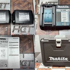 TD173DRGXAR【未使用】マキタ Makita TD173DRGXAR 充電式インパクトドライバ 限定オーセンティックレッド バッテリ×2・充電器付き【ハンズクラフト佐賀】の画像