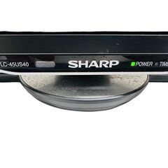【レガストック川崎本店】SHARP シャープ AQUOS アクオス 4K HDR対応 45型 液晶テレビ LC-45US40 N-Blackパネル 2017年製の画像