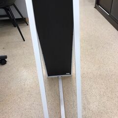 【ジャングルジャングル岩出店】【B2】 姿見ミラー ホワイト 幅22.5cm×奥行-cm×高さ148.5cm  中古 家具 和歌山 岩出市 紀の川市 海南市の画像