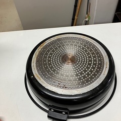 I2508-641 パール金属（株） フタ付き すきやき鍋 26cm IH対応 中古の画像